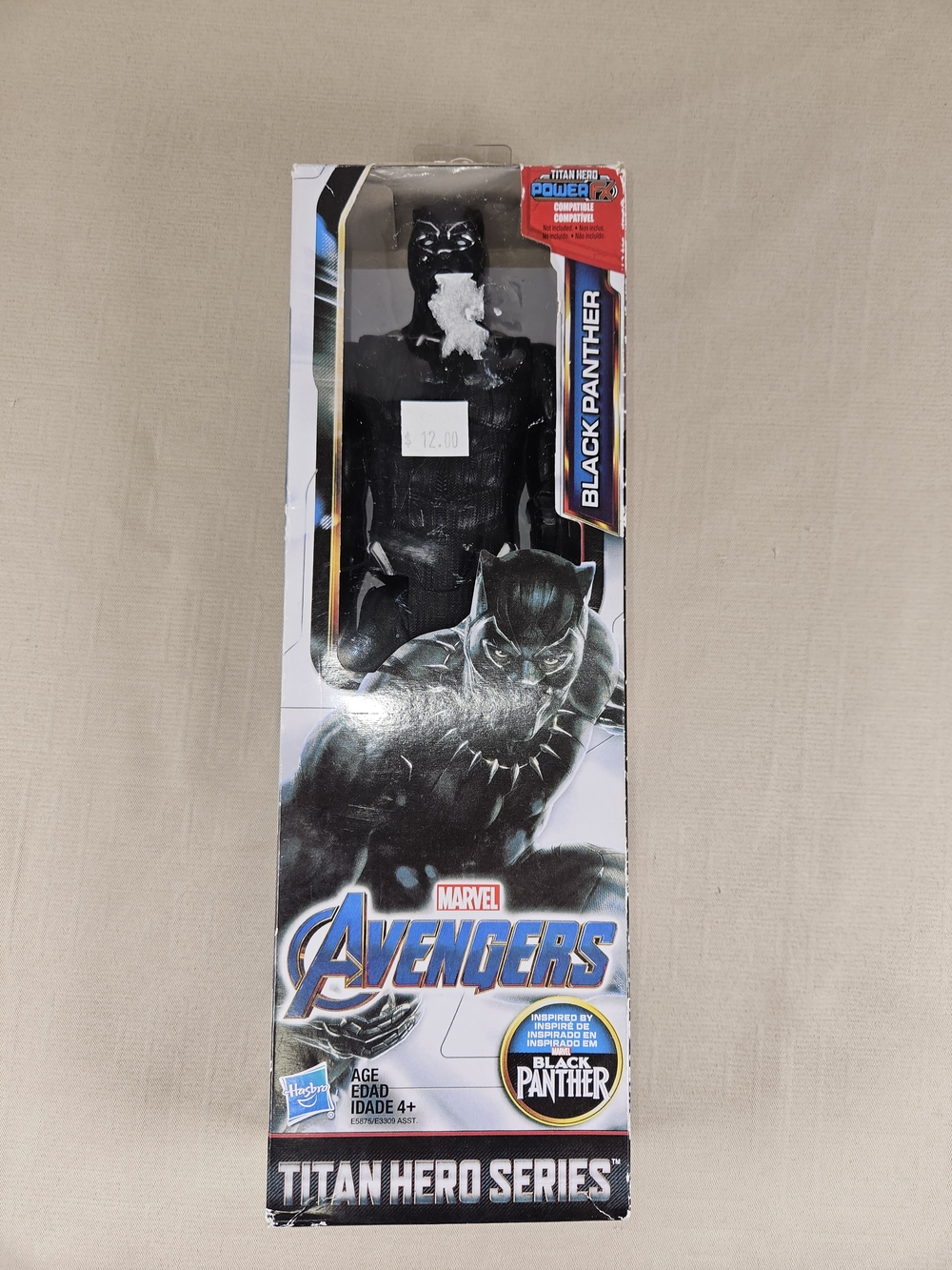 Marvel Black Panther Titan Hero Series Action Figure - Black